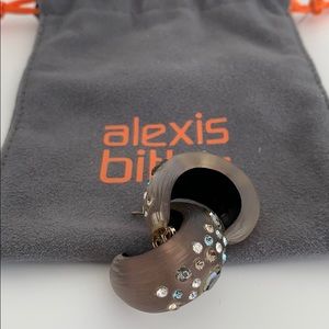 Alexis Bittar Lucite Crystal Drop Hoop earnings